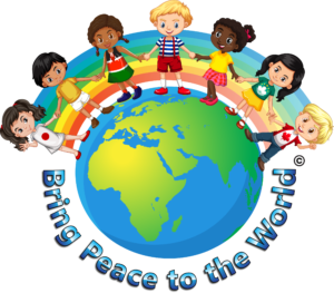 Bring peace to the World logo